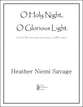 O Holy Night, O Glorious Light SATB choral sheet music cover